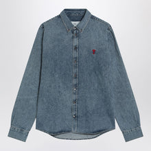  Ami Paris Ami De Coeur shirt in denim
