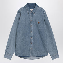  Ami Paris Denim Ami De Coeur shirt