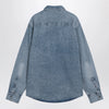 Ami Paris Blue denim Ami De Coeur shirt
