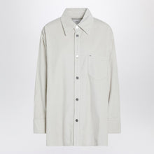  Ami Paris Ivory corduroy shirt