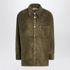 Ami Paris Bronze corduroy shirt
