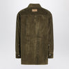 Ami Paris Bronze corduroy shirt