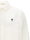 Ami Paris Ami De Coeur Oxford Cotton Shirt