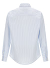 Ami Paris Ami De Coeur Blue Stripes Shirt