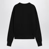Ami Paris Black Ami De Coeur crewneck sweatshirt