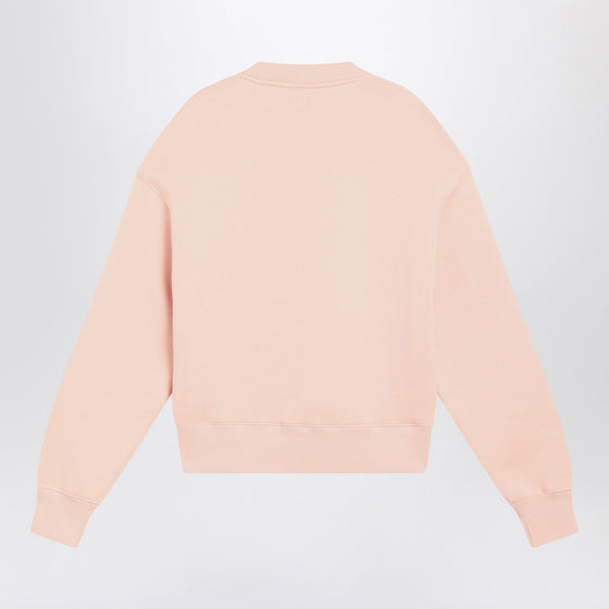 Ami Paris Blush pink Ami De Coeur sweatshirt