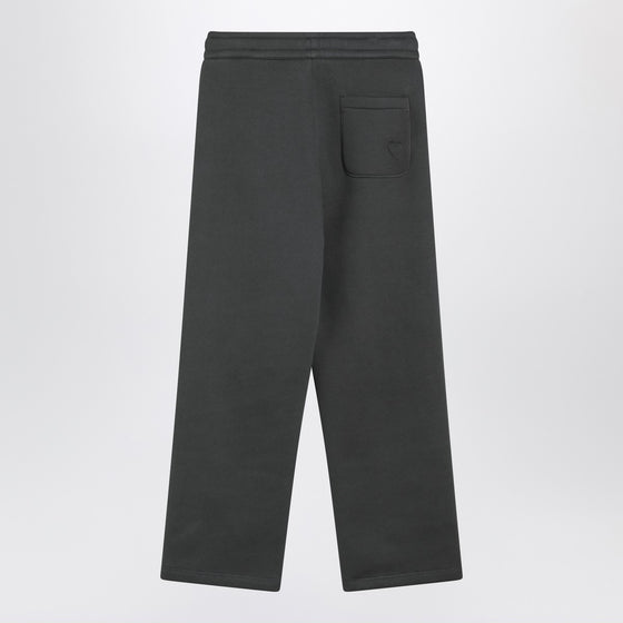 Ami Paris Anthracite grey Ami De Coeur jogging trousers