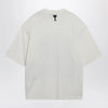 Ami Paris Cream white T-shirt with logo print