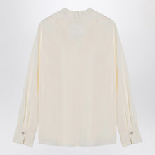  Vince Ivory silk shirt