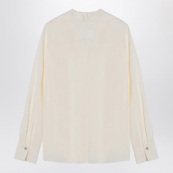 Vince Ivory silk shirt