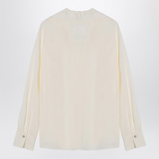 Vince Ivory silk shirt