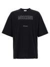 Moschino Rhinestone Logo T-shirt