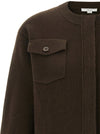 Vince Brown Flap Pockets Cardigan