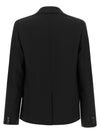 Vince Black Wool Single-breasted Blazer