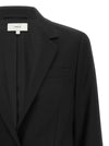Vince Black Wool Single-breasted Blazer