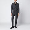 Santaniello Grey pinstripe double-breasted wool suit