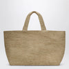 Manebí Large raffia tote bag