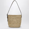 Manebí Raffia and leather crossbody bag