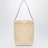 VALESQUE Bucket tote bag in pearl nylon