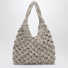  Hibourama Vannifique Crystal Bag in Ivory Velvet