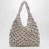 Hibourama Vannifique Crystal Bag in Ivory Velvet