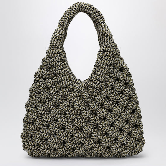 Hibourama Vannifique Maxi Bag in Multicolor Velvet