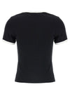 Courreges Signature Contrast T-shirt