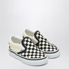 VANS Slip-on sneakers white/black with Check pattern