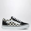 VANS Old Skool Sneakers white/black with Check pattern