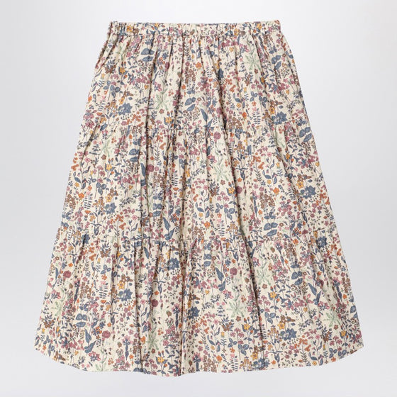 Bonpoint Multicoloured Lise skirt in corduroy