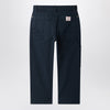 Bonpoint Ewann navy blue cotton trousers