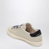 Bonpoint Beige/blue leather sneakers