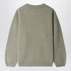 Bonpoint Tonino sweatshirt in grey-green with embroidered logo