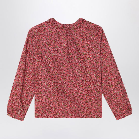 Bonpoint Gentle blouse in red Liberty fabric