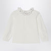 Bonpoint White ruffled blouse