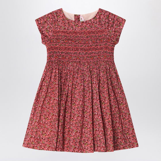 Bonpoint Red dress in Liberty fabric