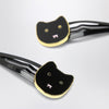 Bonpoint Hair clips with cat