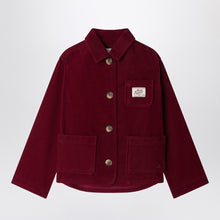  Bonpoint Corduroy Edith jacket with embroidered cherry