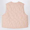 Bonpoint Jilian quilted vest in pink