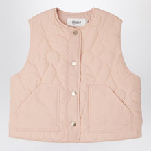  Bonpoint Jilian quilted vest in pink