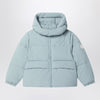 Bonpoint Jessie pale green hooded down jacket