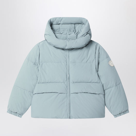 Bonpoint Jessie pale green hooded down jacket