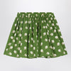 Bonpoint Suzon skirt in green with floral print