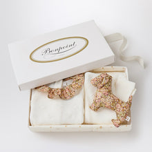  Bonpoint Daisie gift set with two-piece outfit and plush toy