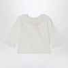 Bonpoint White Joliette blouse with ruffles