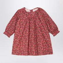  Bonpoint Juju dress in red Liberty fabric