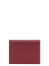 Valentino Garavani Vlogo Burgundy Wallet