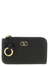 Valentino Garavani Vlogo Black Cardholder