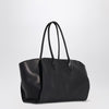 The Row Marlo 14 black leather bag