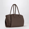 The Row Marlo 12 bag in dark brown